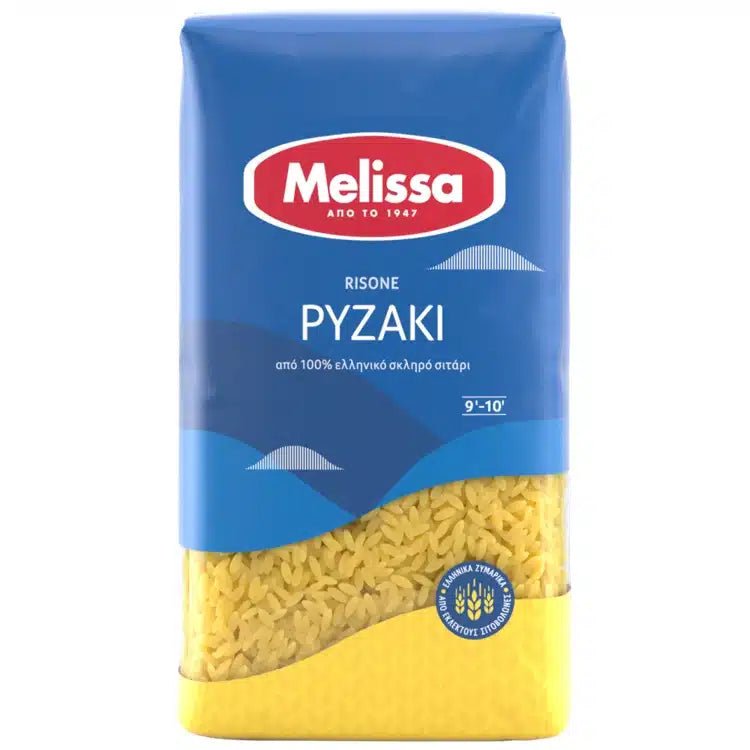 Risaki (Reisnudeln klein) (500g) Melissa von Melissa bei Araxxon  - Hochwertiges griechisches Produkt.   Risaki (Reisnudeln klein) (500g) Melissa από Melissa στο Araxxon  - Αυθεντικό ελληνικό προϊόν.